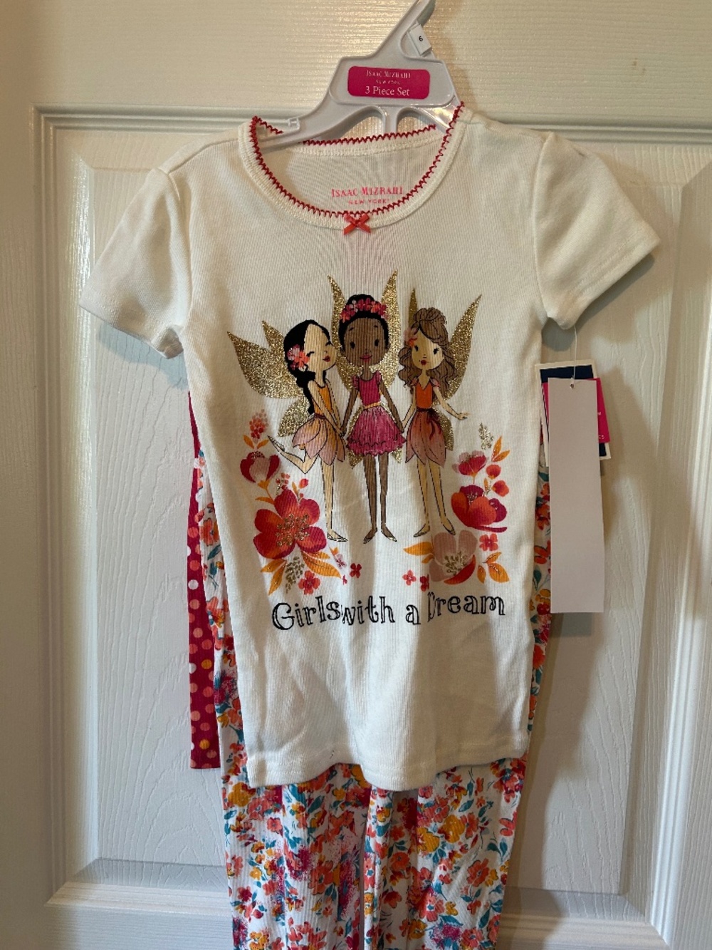 Girls 3 PC - PJ's Issac Mizrahi size 5